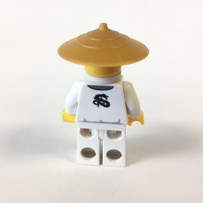 LEGO Minifigure-Sensei Wu - Pearl Gold Hat-Ninjago-NJO064-Creative Brick Builders
